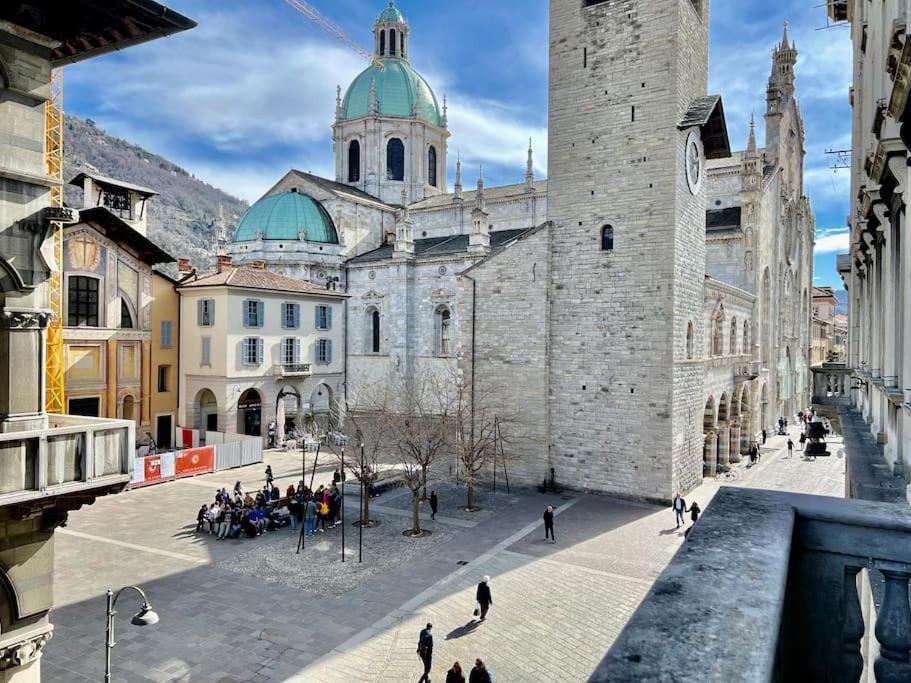 Esclusivo 130Mq Fronte Duomo E Lago E Terrazza Côme Esterno foto