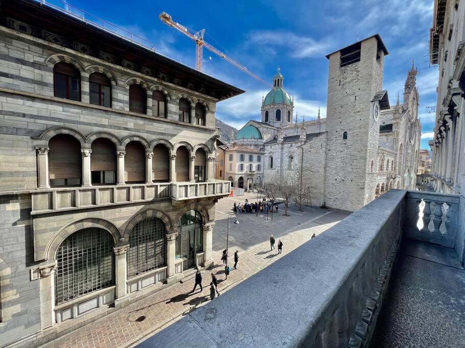 Esclusivo 130Mq Fronte Duomo E Lago E Terrazza Côme Esterno foto